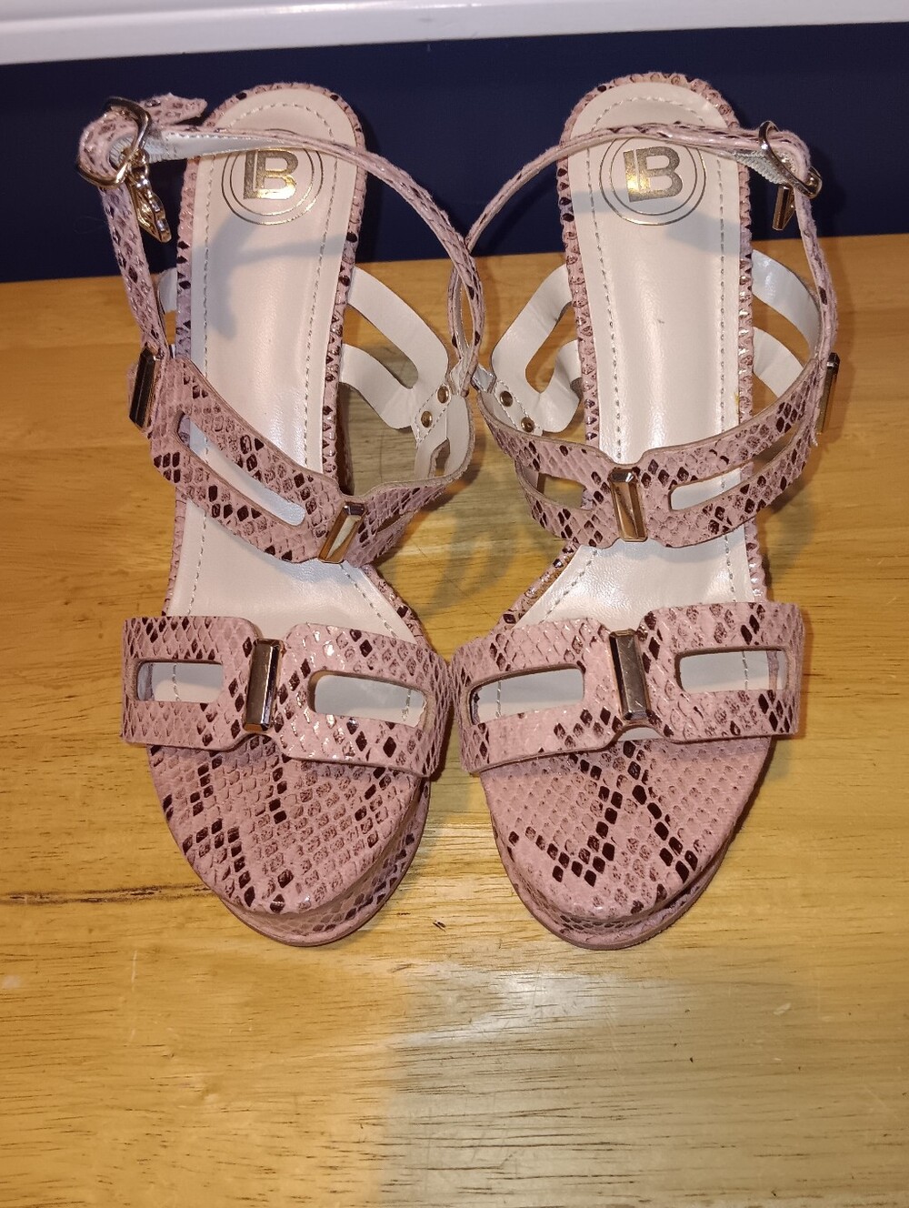 Laura Biagiotti Rare Python Heels Size 38